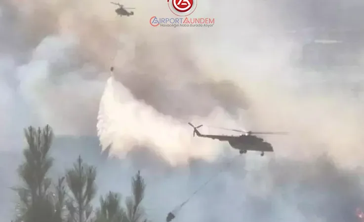 Alevler Sınırı Aştı, Türkiye Alarmda! Yayladağı’nda Kritik Müdahale