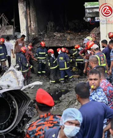 Dakka’da F-7 Savaş Uçağı Okula Düştü: En Az 18 Ölü, 160 Yaralı