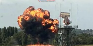 Havalanan Uçak Saniyeler İçinde Çakıldı: Patlama ve Alev Topu!