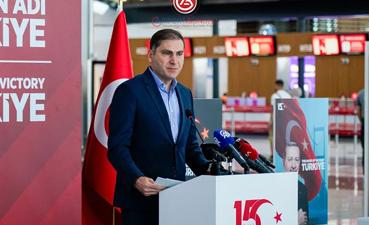 İGA İstanbul Havalimanı, 15 Temmuz’un 9. Yılında Demokrasi Ruhu İçin Kenetlendi