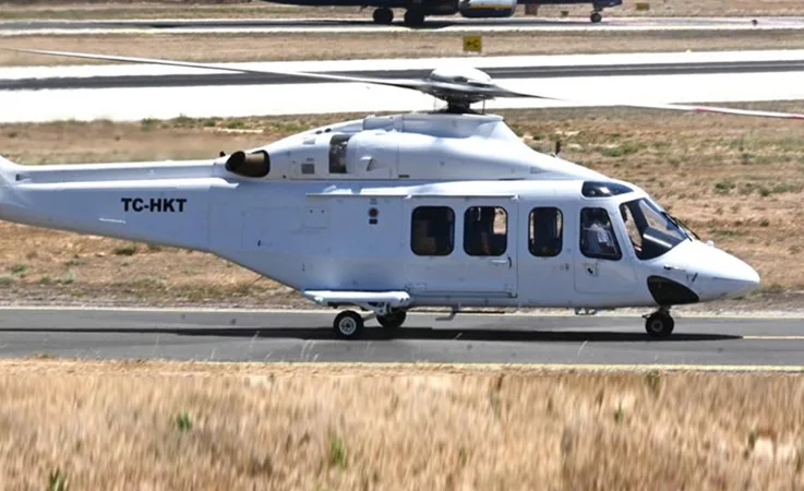 Kaan Air’e Ait AW139, Bakım İçin Malta’ya Uçtu!