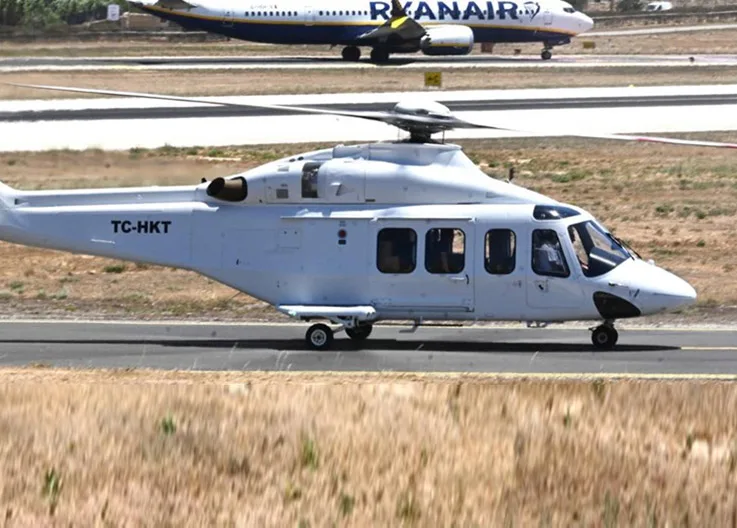 Kaan Air’e Ait AW139, Bakım İçin Malta’ya Uçtu!