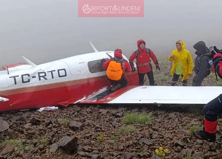 Kaçkar Dağları’nda Düşen Uçaktan Acı Haber Geldi