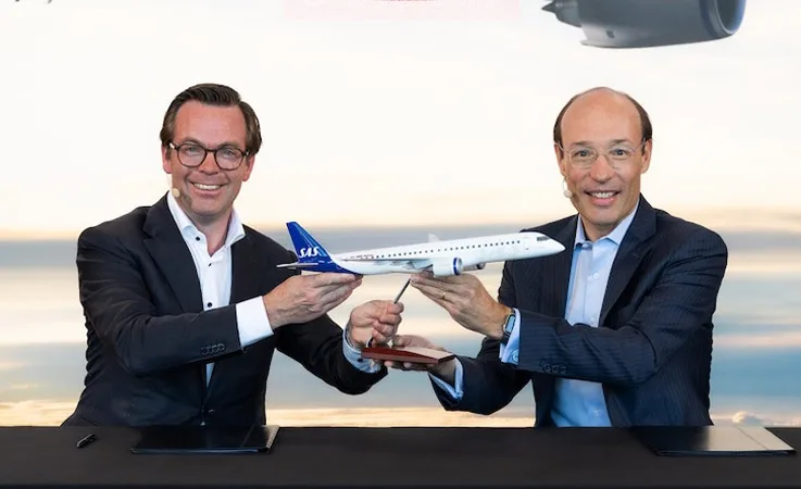 SAS, 55 Adet Embraer E195-E2 Siparişi Verdi