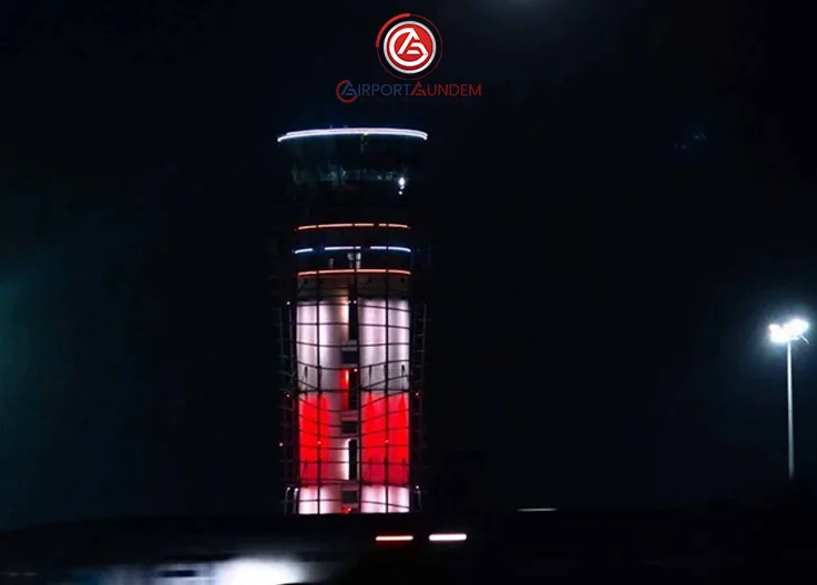 Sabiha Gökçen Kulesi, Hainlere Karşı Kırmızı-Beyaz Yanacak!