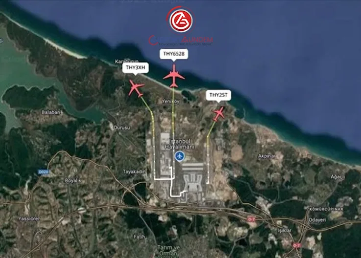 Üçlü Pistte Rekor: 60 Dakikada 81 Kalkış!