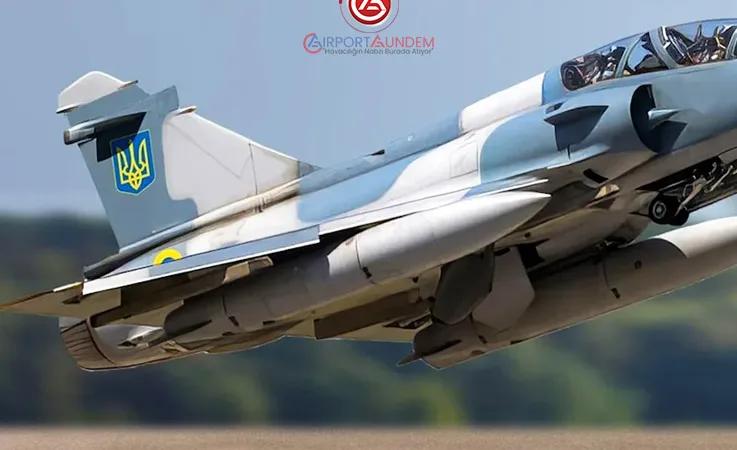 Ukrayna Mirage 2000 Uçağı Düştü!
