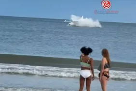 ABD’de Şok Eden Uçak Kazası: Tek Kişilik Uçak Denize Çakıldı