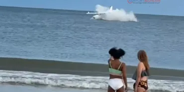 ABD’de Şok Eden Uçak Kazası: Tek Kişilik Uçak Denize Çakıldı