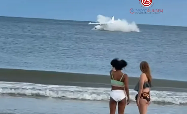 ABD’de Şok Eden Uçak Kazası: Tek Kişilik Uçak Denize Çakıldı