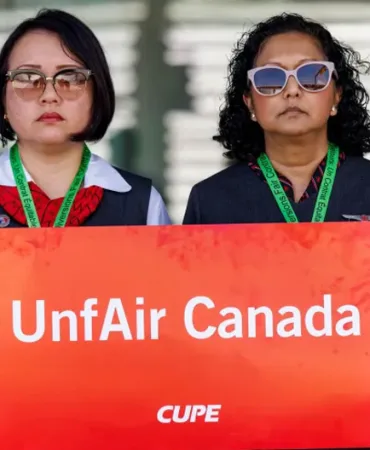 Air Canada Grevi Kanada-ABD Uçuşlarını Vuracak