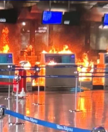 Havalimanı’nda Kundakçı Terminali Ateşe Verdi: Malpensa’da Korku Dolu Anlar