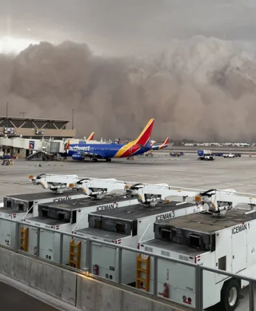 Sky Harbor’da Kaos: Fırtına Uçuşları Felç Etti