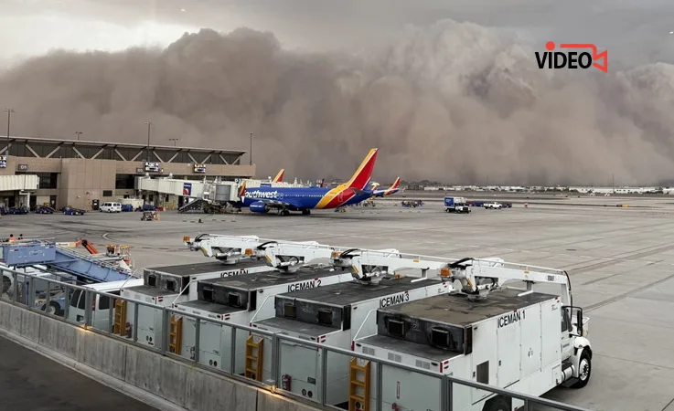 Sky Harbor’da Kaos: Fırtına Uçuşları Felç Etti
