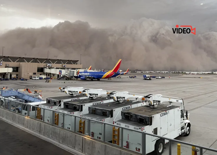 Sky Harbor’da Kaos: Fırtına Uçuşları Felç Etti