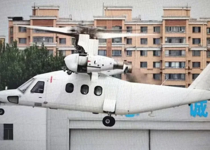 Çin’in İlk İnsanlı Tiltrotoru UR6000 Başarıyla Uçtu