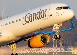 Condor-Airlines-Boeing-757-Catches-Fire-in-Mid-Air!-Disaster-Averted,-273-Passengers-Escaped-Death