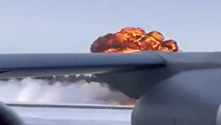 F-35A alev topuna döndü! Pilot 50 dakika hayatta kalma savaşı verdi