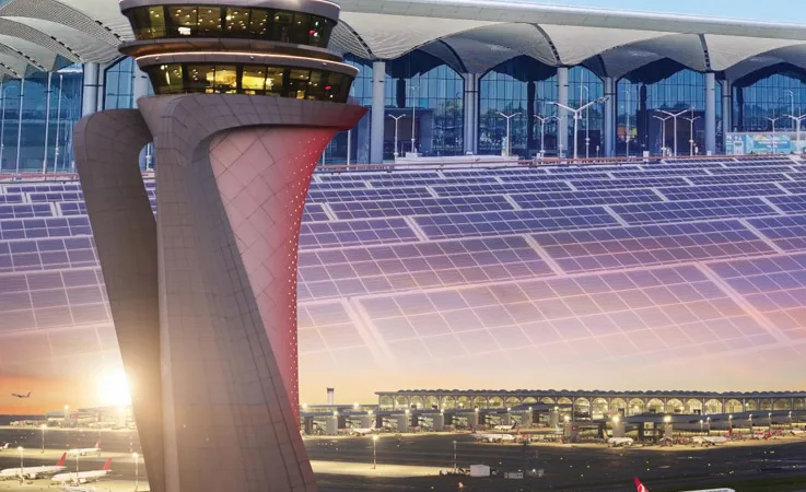 İGA İstanbul Havalimanı, 2030 Yenilenebilir Enerji Hedefini %90’a Yükseltti