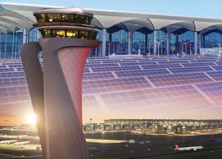 İGA İstanbul Havalimanı, 2030 Yenilenebilir Enerji Hedefini %90’a Yükseltti