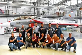 Endonezya, 42 Rafale Siparişinin İlk Çift Kişilik Uçağını Aldı