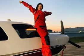 İlham Veren Kadın Pilot, Kalkıştan Dakikalar Sonra Düştü