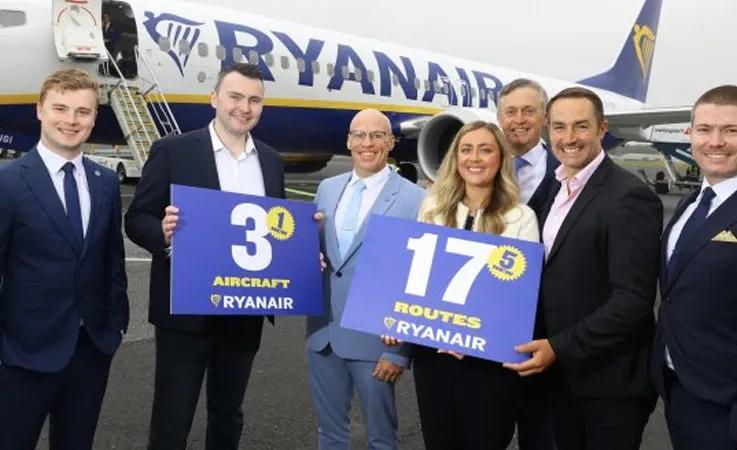 Ryanair Newcastle’dan 5 Yeni Rota Başlatıyor