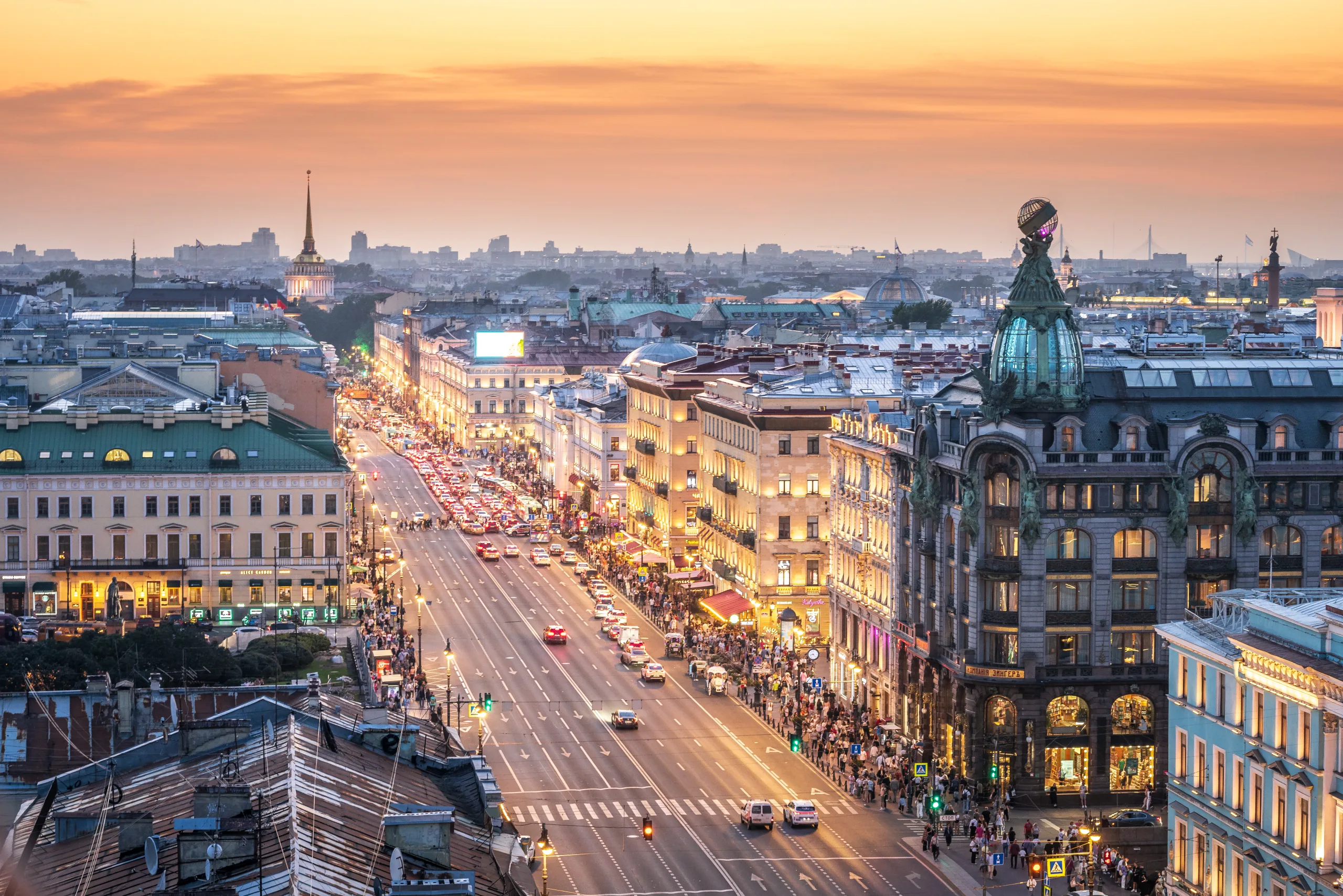 Türkiye’den St. Petersburg’a Haftada 99 Uçuş
