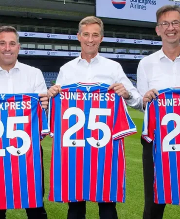 SunExpress, Crystal Palace’ın Resmi Havayolu Oldu