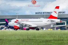 Üsküp Havalimanı’nda Airbus 320’nin Motoru Parçalandı, Facia Kıl Payı Atlatıldı