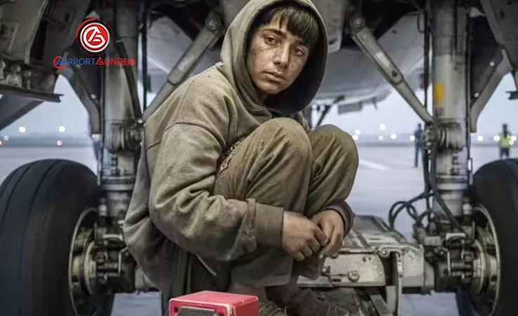 13 Yaşındaki Çocuk Uçağın İniş Takımında Hindistan’a Uçtu