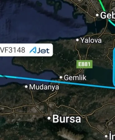AJet Uçağı Geri Döndü, Yolcular Tahliye Edildi