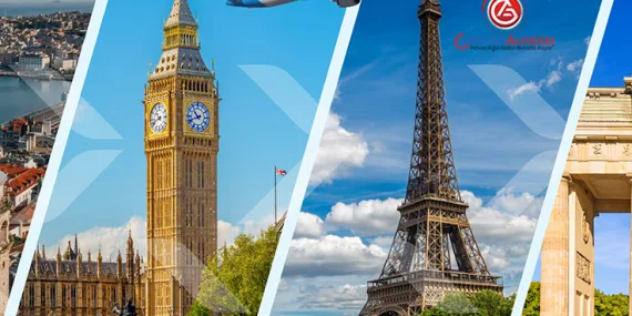 AJet’ten Avrupa Biletlerinde 9 Dolar’dan Başlayan İndirim