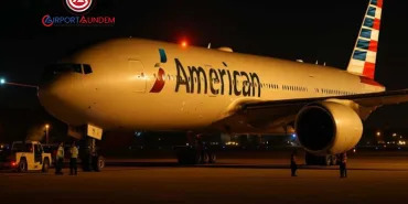 American Airlines Uçağı Yakıt Sızıntısı Nedeniyle Nashville’e Acil İniş Yaptı