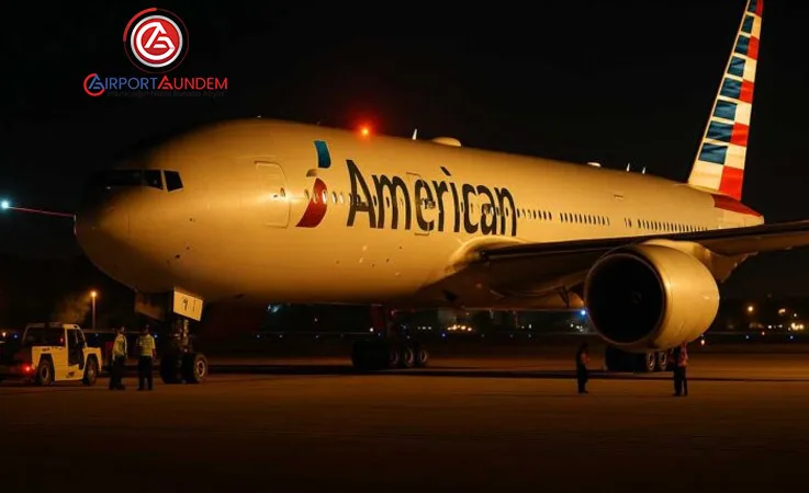 American Airlines Uçağı Yakıt Sızıntısı Nedeniyle Nashville’e Acil İniş Yaptı