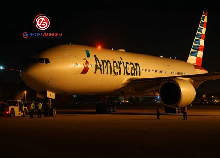 American Airlines Uçağı Yakıt Sızıntısı Nedeniyle Nashville’e Acil İniş Yaptı
