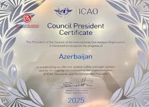 Azerbaycan’a-ICAO’dan-Yüksek-Başarı-Sertifikası