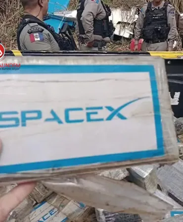 Brezilya’da Hafif Uçak Düşü. Kokain Paketleri SpaceX Logolu Çıktı