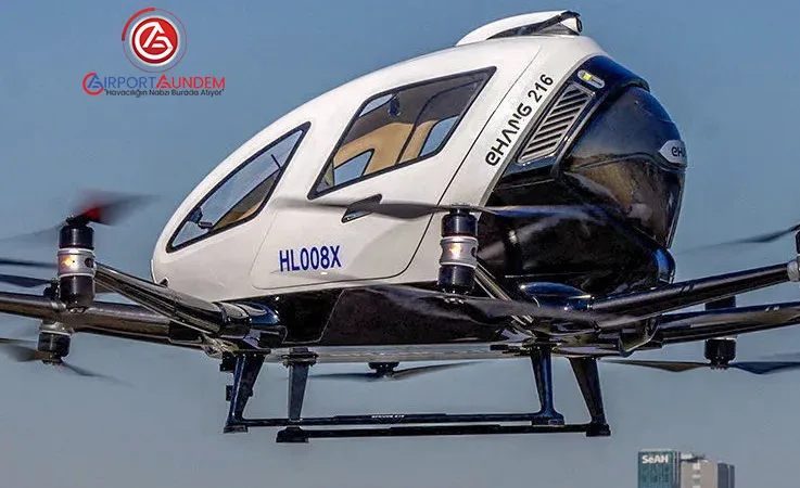 Çin, İlk Yolcu eVTOL Uçuşlarını Başarıyla Gerçekleştirdi