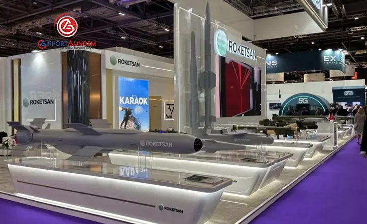 DSEI 2025’te Türkiye Şovu: Roketsan Sahneye Çıktı