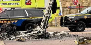 Denver’da Beech BE35 Faciası: Otoparka Çakılan Uçak Alev Alev Yandı