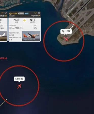 EasyJet Uçağının Üzerinden Pas Geçti: Nice’te Büyük Tehlike