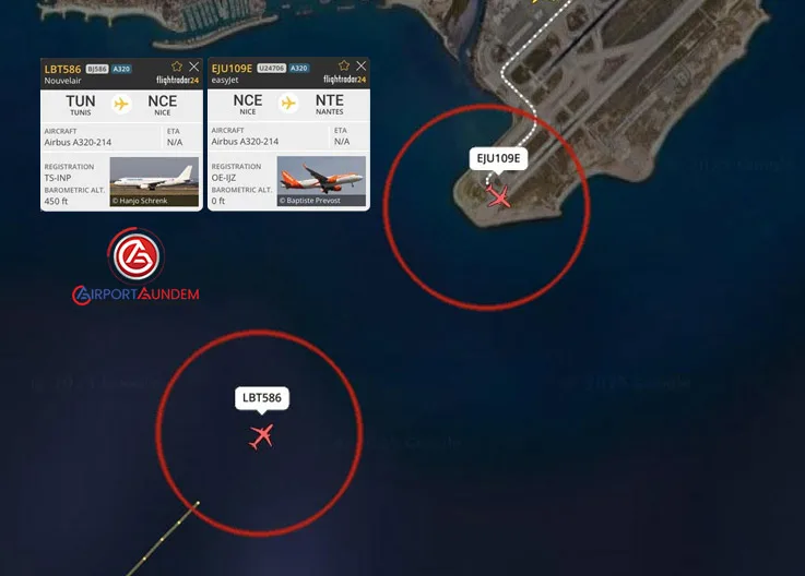EasyJet Uçağının Üzerinden Pas Geçti: Nice’te Büyük Tehlike