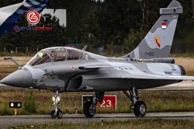 Endonezya İlk Rafale F4 Savaş Uçağını Test Etti