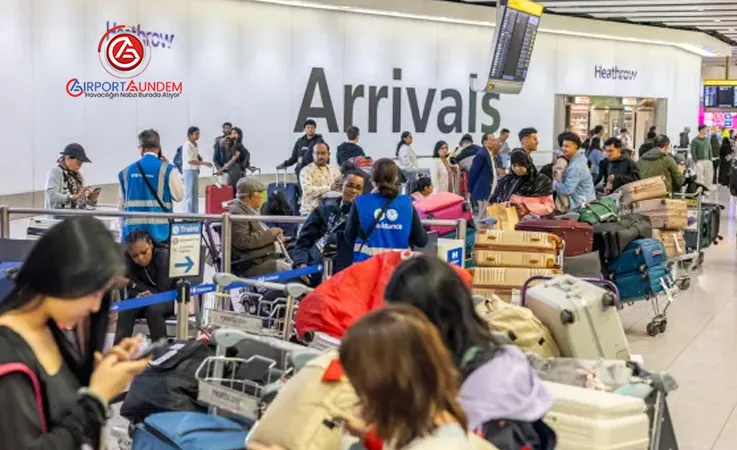 Heathrow Havalimanı’nda CS Spreyi Alarmı: Terminal Tahliye Edildi, 57 Yaşındaki Adam Tutuklandı