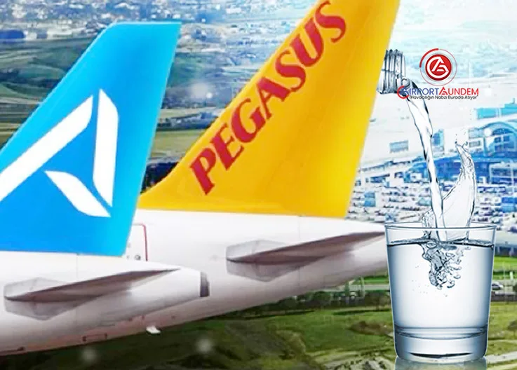 İç Hat Uçuşlarında Ücretsiz Su Dönemi Başladı