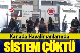 Kanada Havalimanlarında Sistem Çöktü