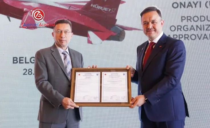Milli Jet HÜRJET, Uluslararası Sertifikalarla Tescillendi