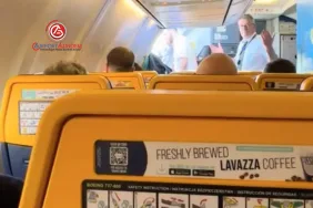 Ryanair Uçağında Akılalmaz Olay! Yolcular Pasaportlarını Yedi, Uçak Acil İniş Yaptı