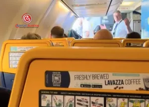 Ryanair-Uçağında-Akılalmaz-Olay!-Yolcular-Pasaportlarını-Yedi,-Uçak-Acil-İniş-Yaptı